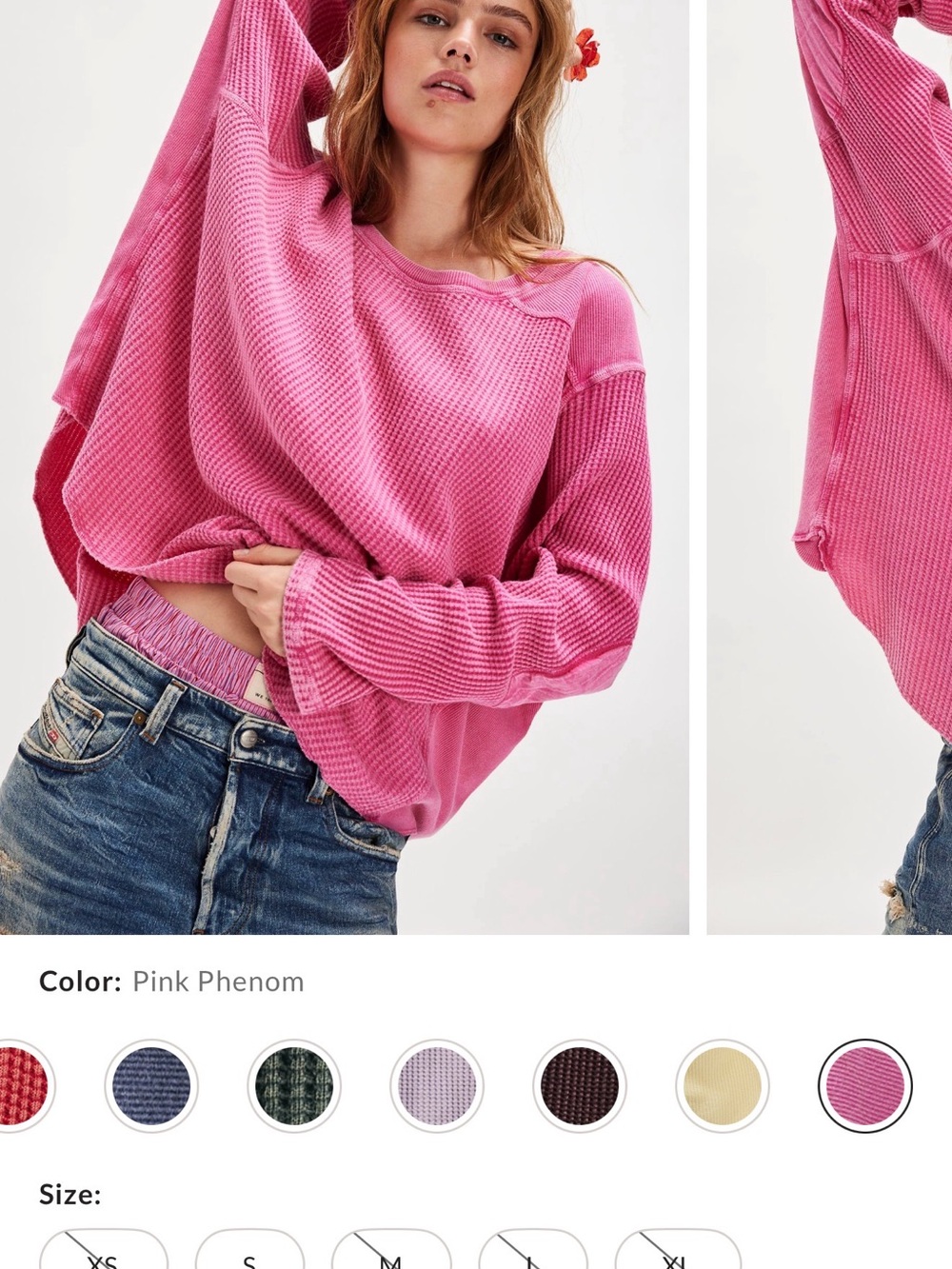 Free people Blake thermal - Picture 1 of 3